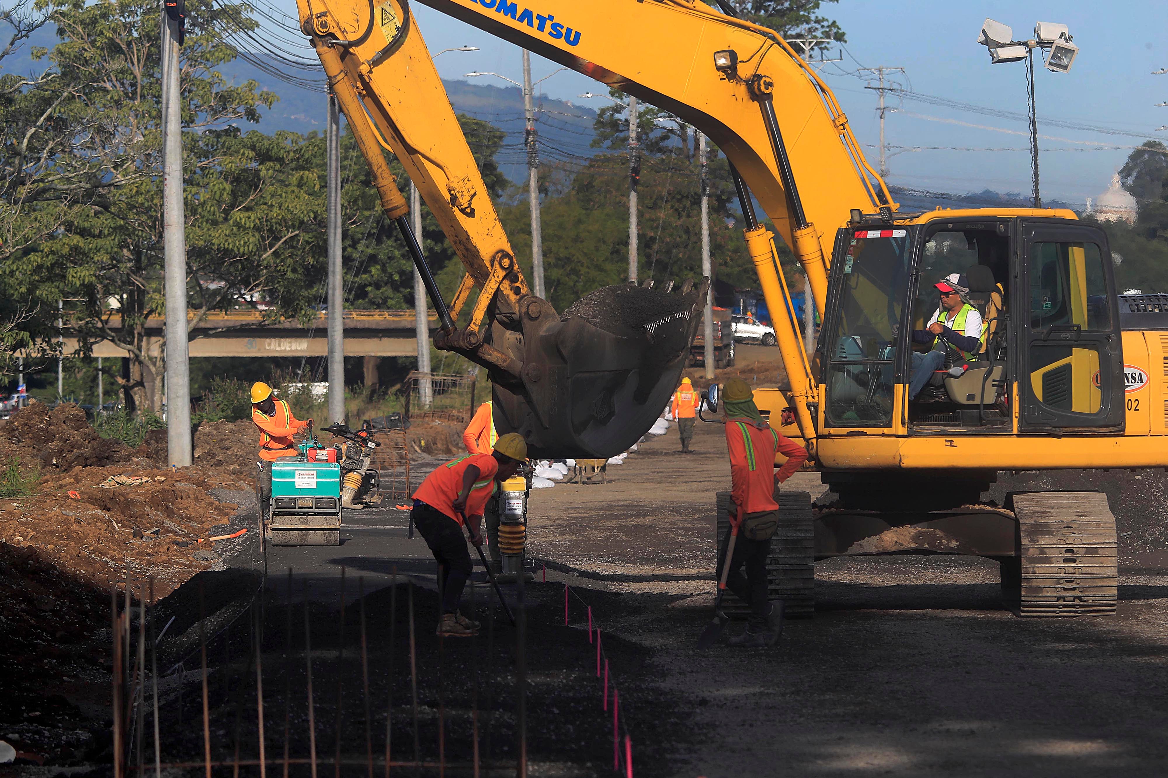 22/09/2023 Curridabat. Así avanzan los trabajos en el paso a desnivel de La Galera.