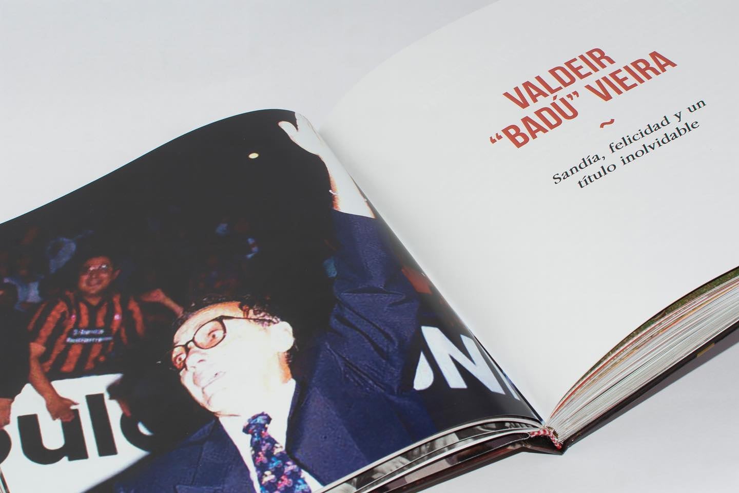 Valdeir 'Badú' Viera es uno de los entrevistados en el libro 'Con alma de león'.