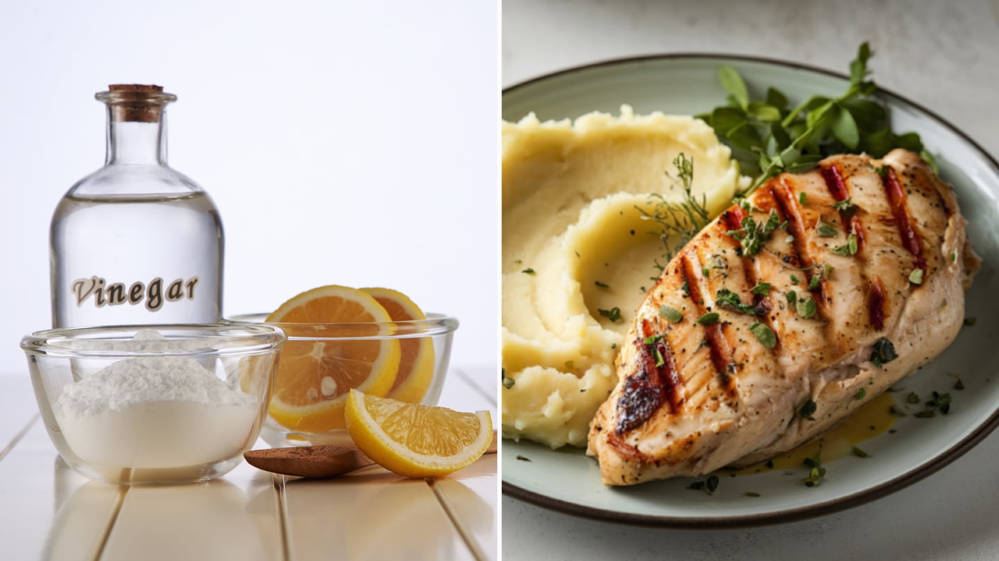 ¿Por qué poner vinagre en el sartén mejora la pechuga de pollo? El truco que cambia su textura