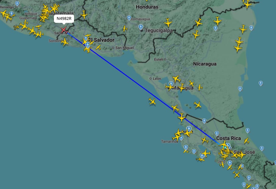 Radar aeronave extradición