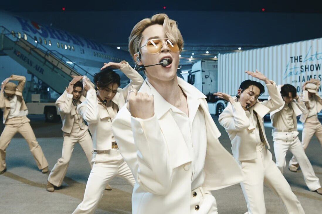 Foto de la banda BTS, ilustrativa de un festival de cine que proyectará espectáculos de K-Pop