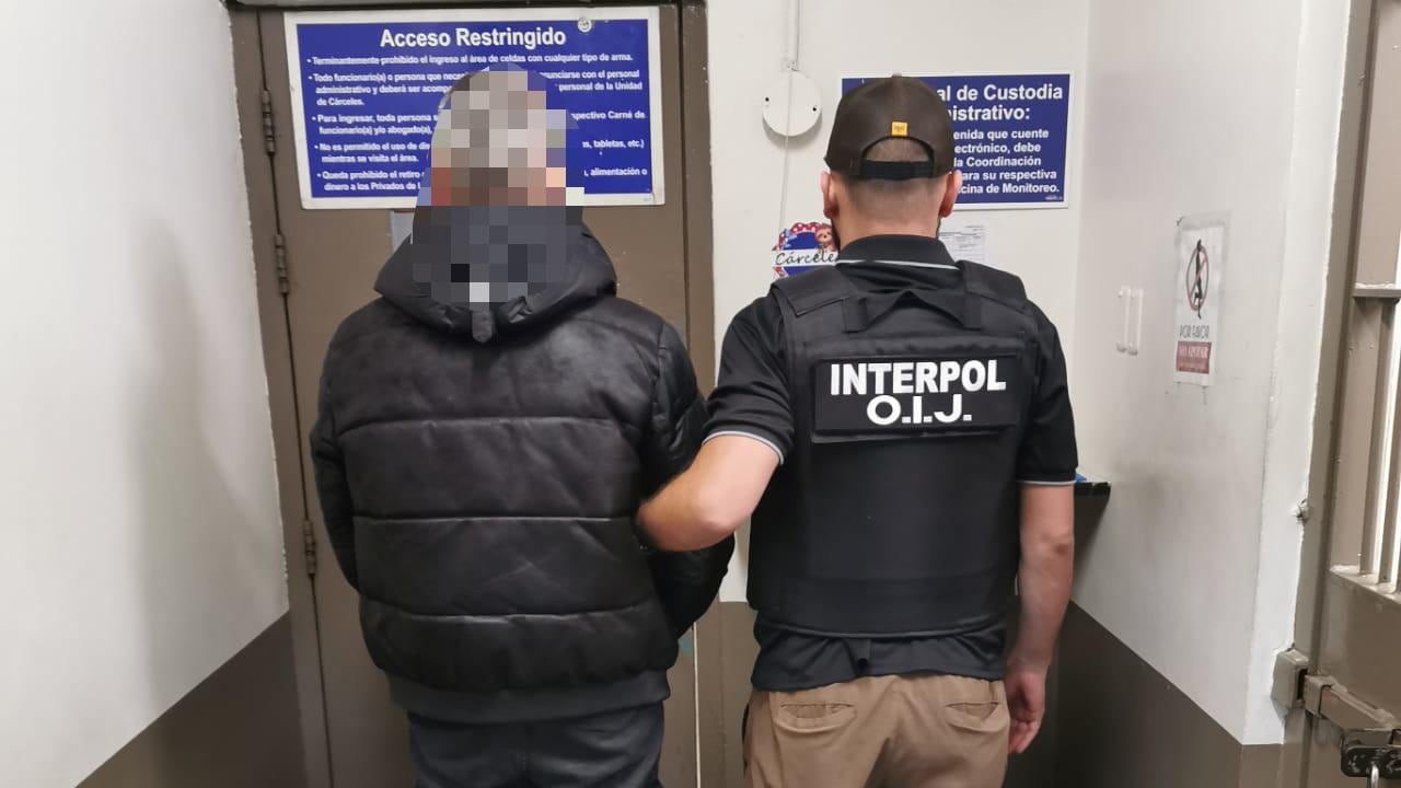 Un ciudadano ruso de 63 años fue detenido cuando intentaba ingresar a Costa Rica.