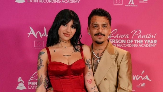 Christian Nodal y Cazzu