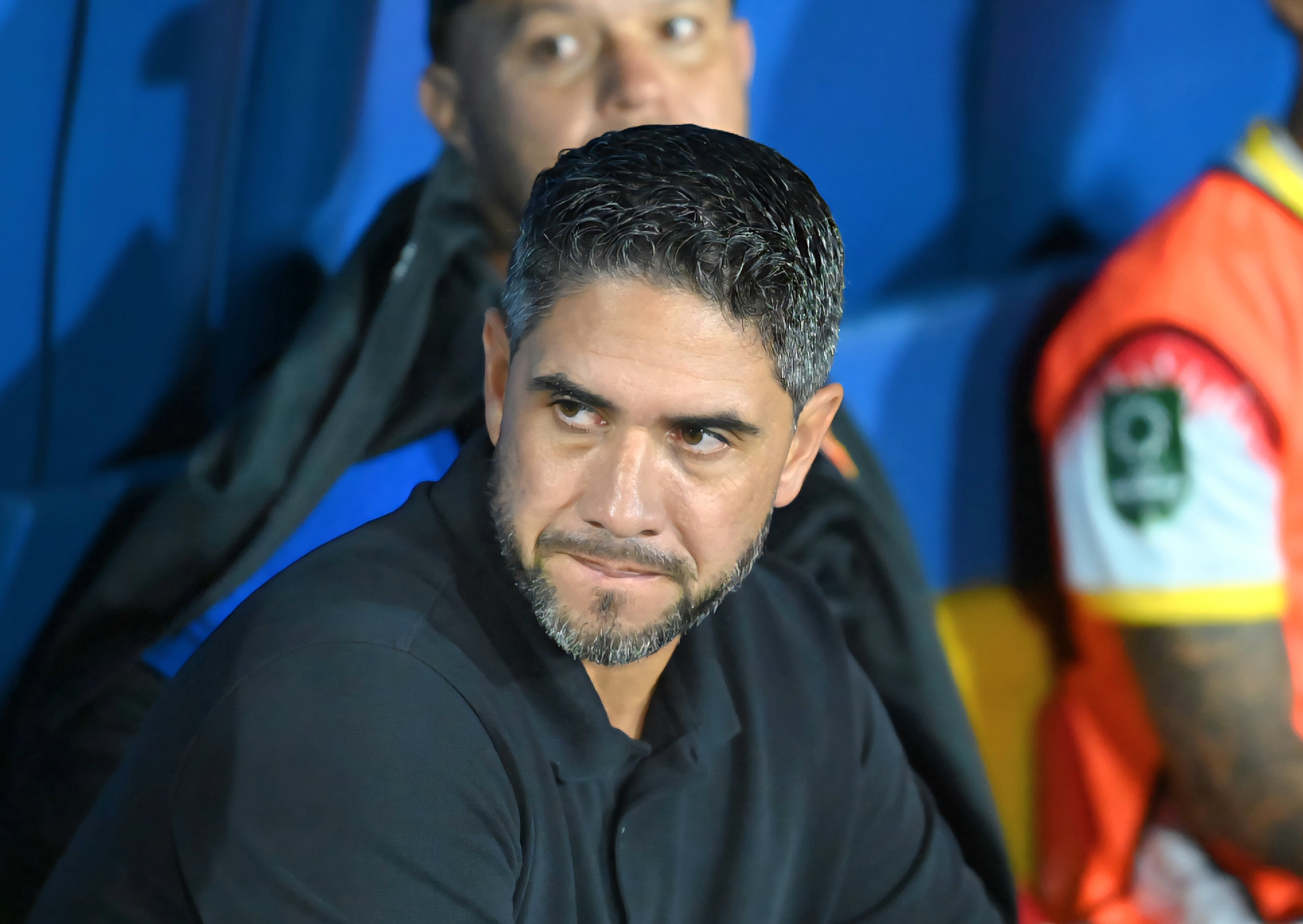 24 de julio del 2025. Estadio José Colleya Fonseca, Guadalupe. 20:00 hrs. El Guadalupe F.C. enfrenta al actual campeón nacional Club Sport Herediano en el juego inaugural del Torneo de Apertura 2025 del Campeonato Nacional de fútbol de Primera División. En la foto: Ambiente previo al juego y acciones importantes del juego. Foto: Albert Marin.