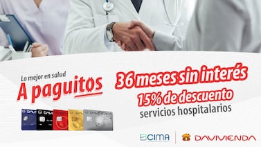 Davivienda y Hospital CIMA San José se unen para ofrecer servicios de salud de alta calidad con facilidades de pago