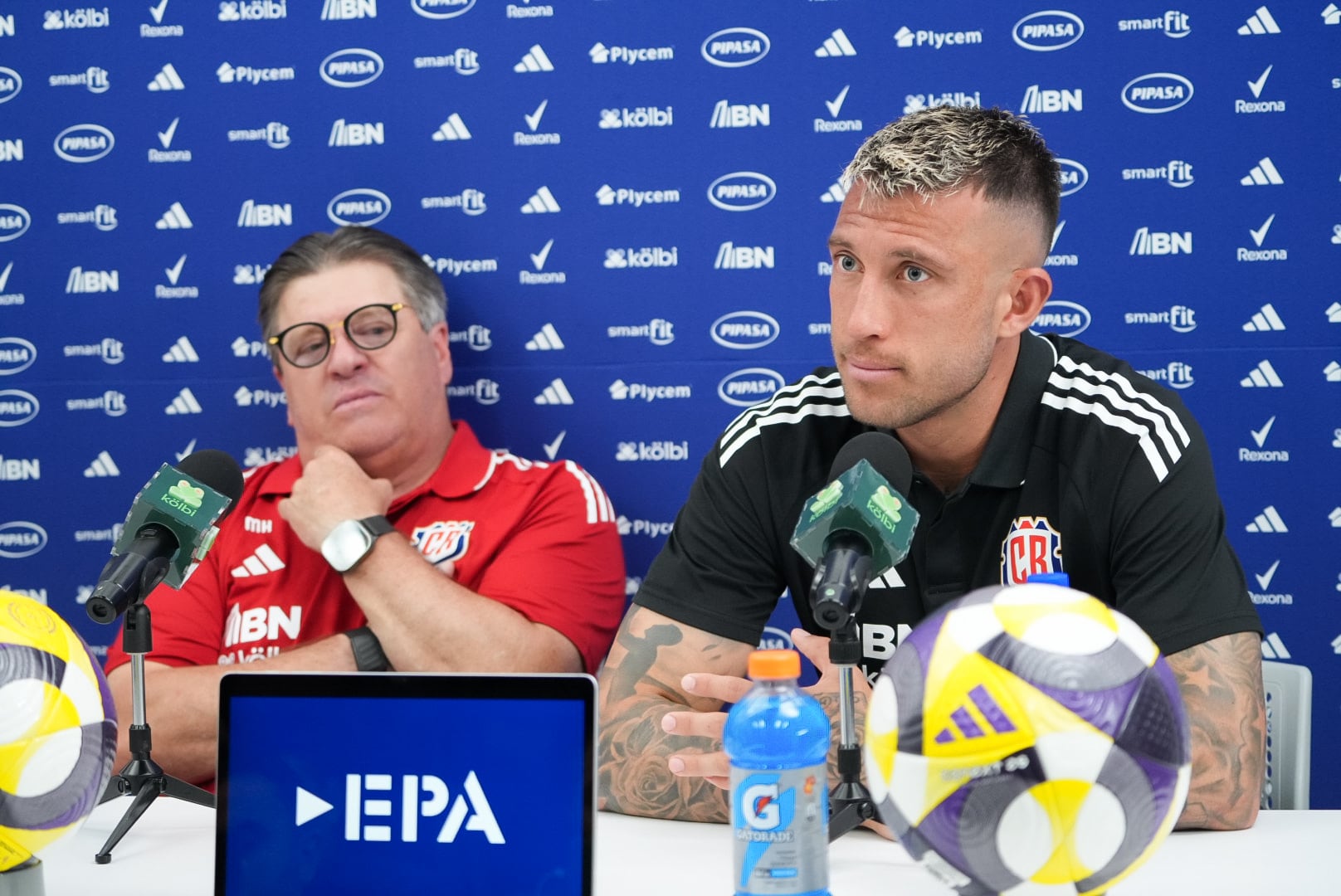 08/10/2025. Conferencia de prensa de la selección nacional de fútbol. Proyecto Goal, San Rafael, Alajuela. Fotografía: Lilly Arce.