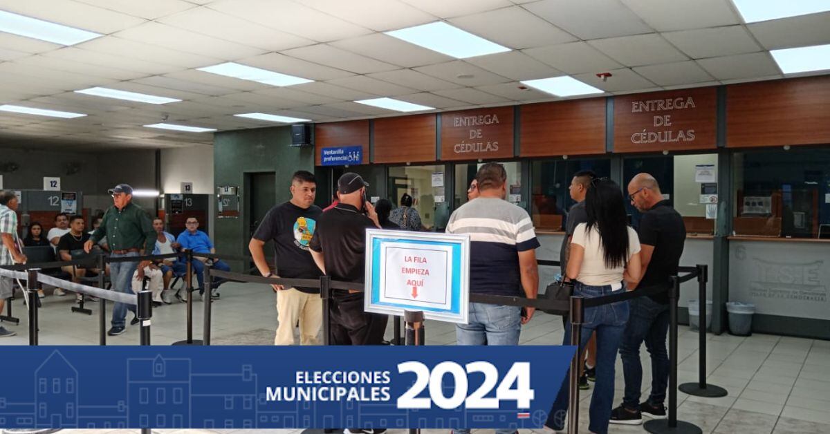 Así se veían la mañana de este 4 de febrero las instalaciones del Tribunal Supremo de Eleccciones en San José.