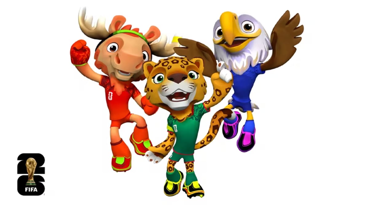 FIFA presentó a las mascotas de la Copa del Mundo del 2026. Fotos tomadas de FIFA.