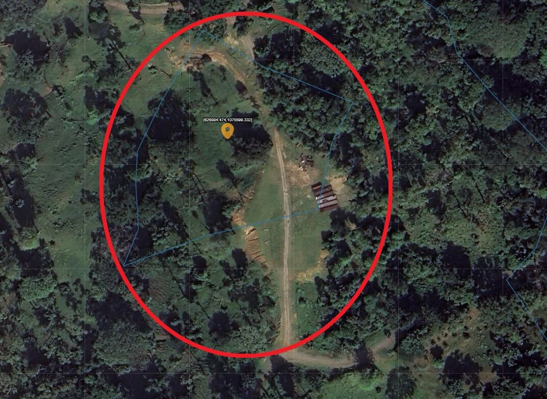 Esta es una de las propiedades vinculadas a un hijo de Pecho de Rata, ubicada en el cantón de Talamanca.