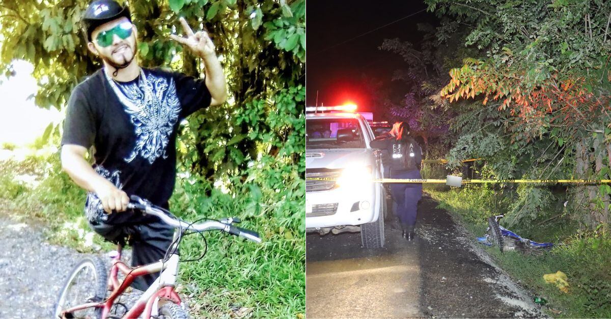 Familiares del joven comentaron que no tenía su pierna derecha, por lo que utilizaba un banquito para poder subirse a la motocicleta y desplazarse para trabajar. (Foto: suministrada por Reiner Montero, corresponsal GN)