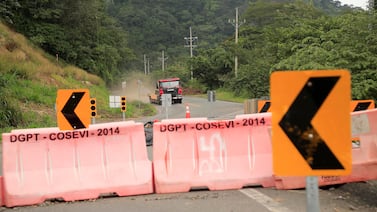 Cerrado el paso por Cambronero debido a fuertes lluvias