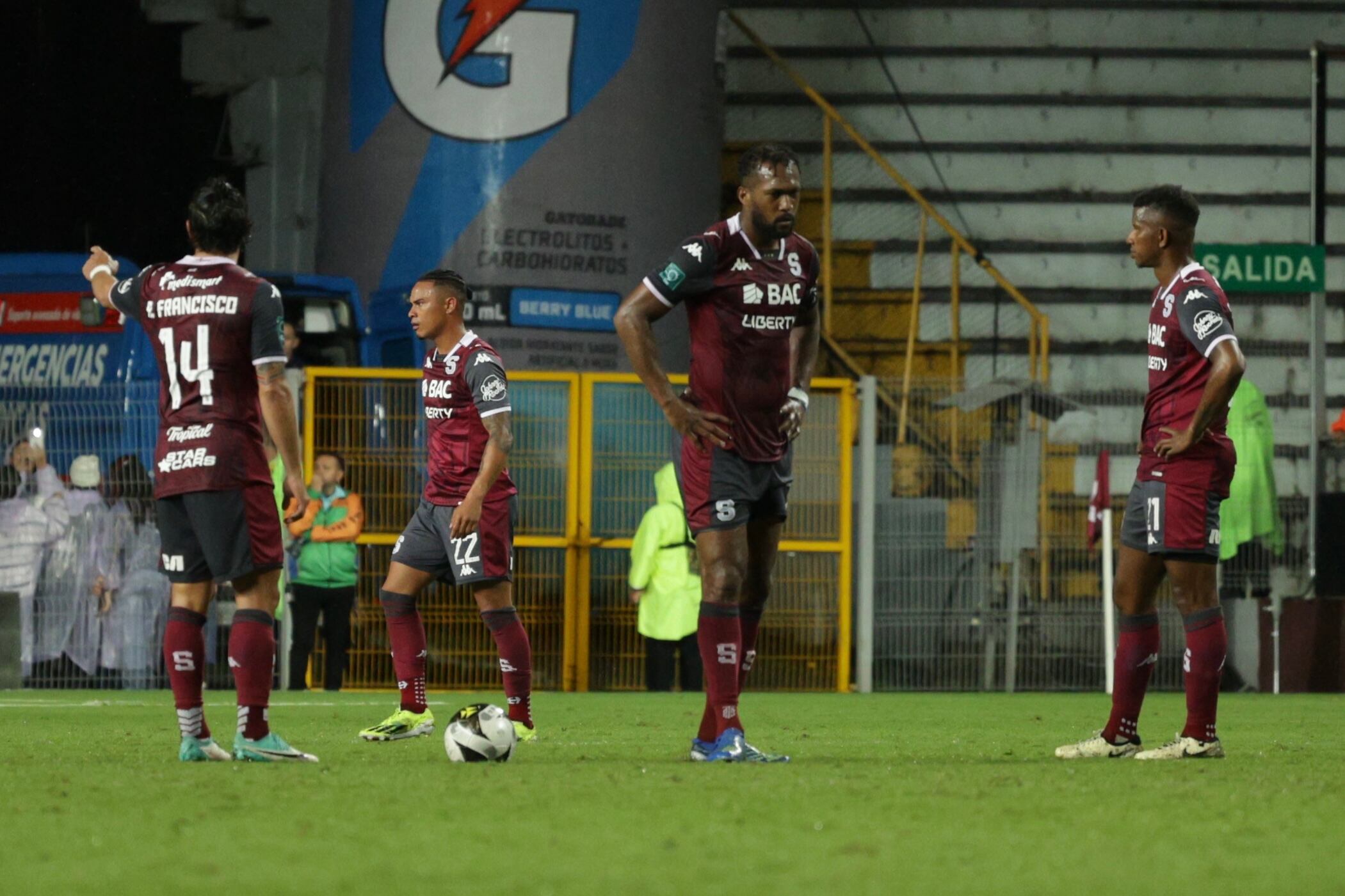 10/11/0224, San José, Estadio Ricardo Saprissa, partido de la jornada 20 del torneo de apertura 2024 entre el Deportivo Saprissa y el Santos de Guapiles.