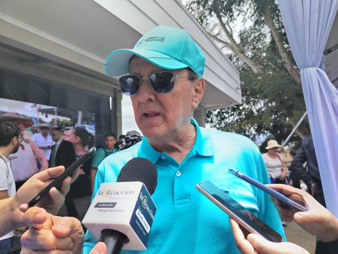 El empresario Calixto Chaves afirmó que apoyará la campaña de la precandidata presidencial de Pueblo Soberano, Laura Fernández.