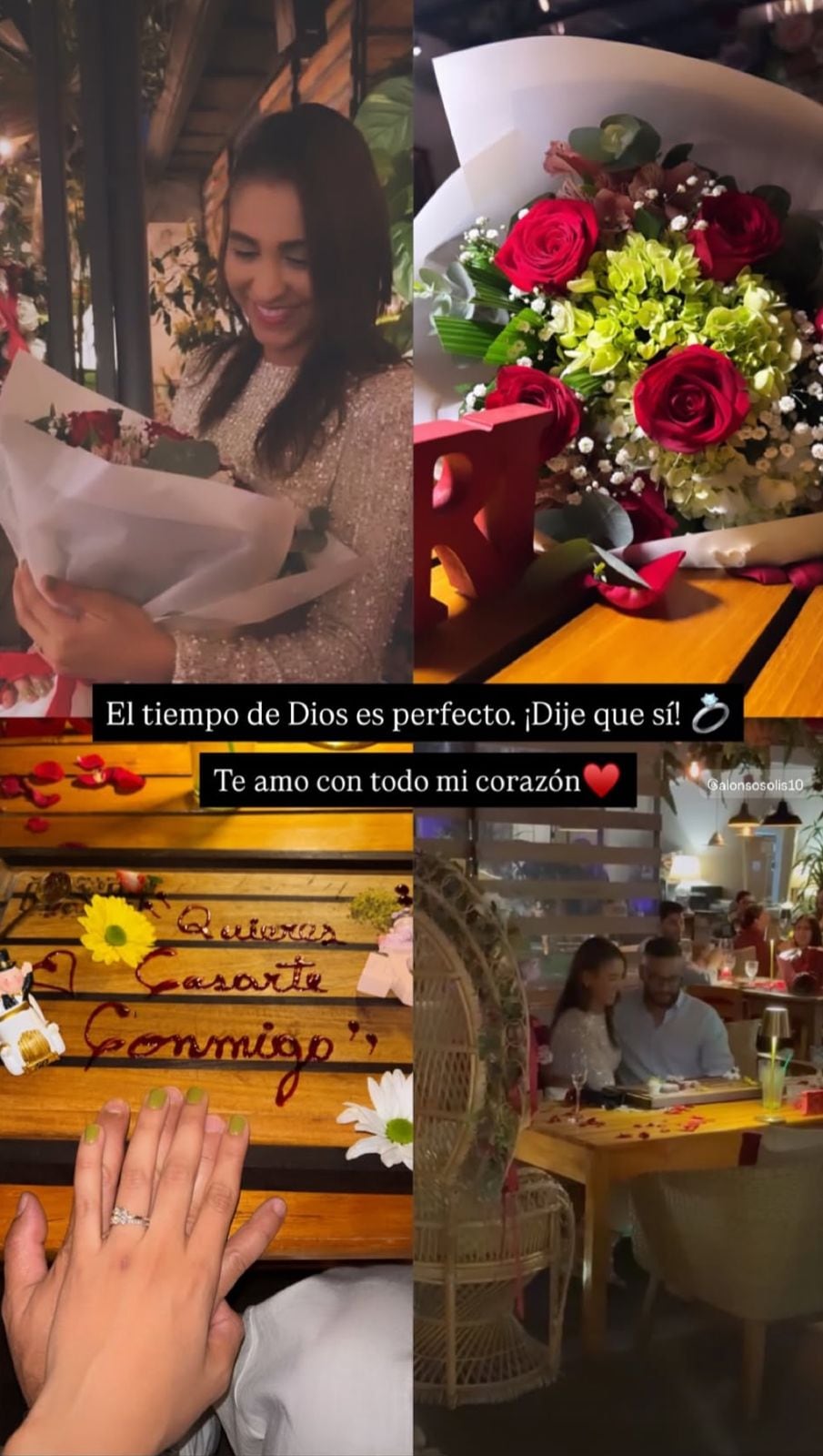 Alonso Solís y su pareja Lillibeth González