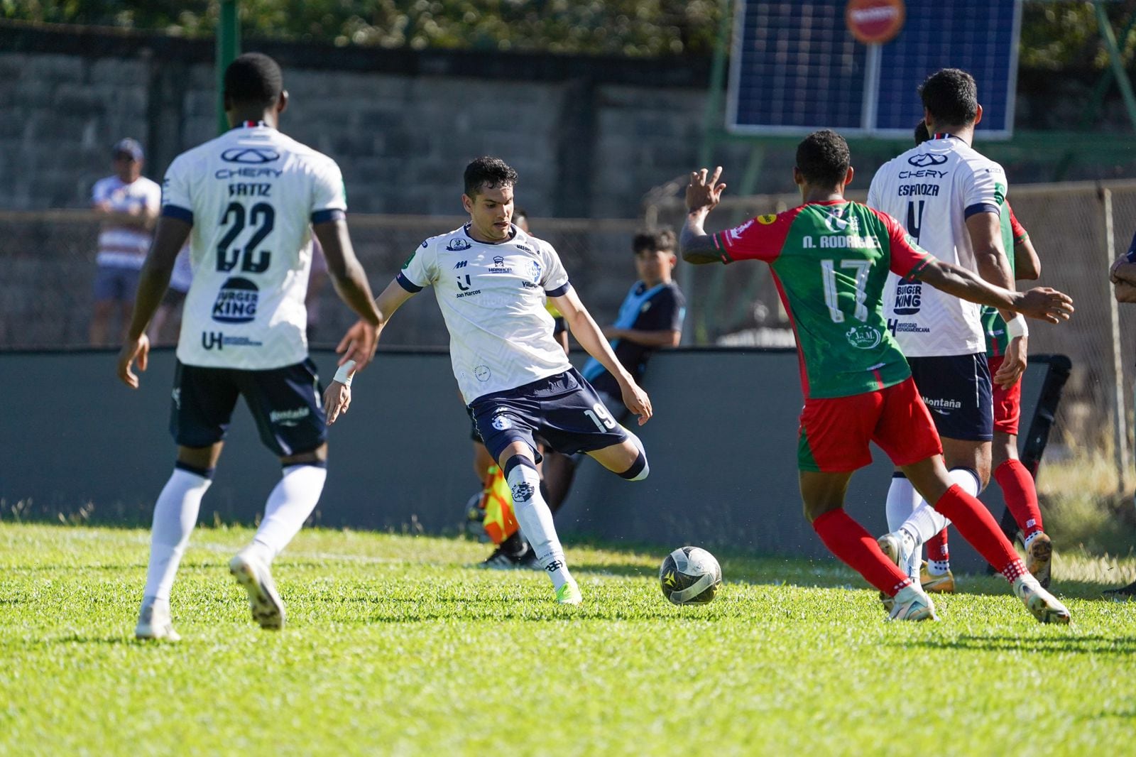 El Club Sport Cartaginés visitó a la Asociación Deportiva Guanacasteca se enfrentaron en la fecha ocho del Torneo de Clausura 2025, este 9 de febrero.