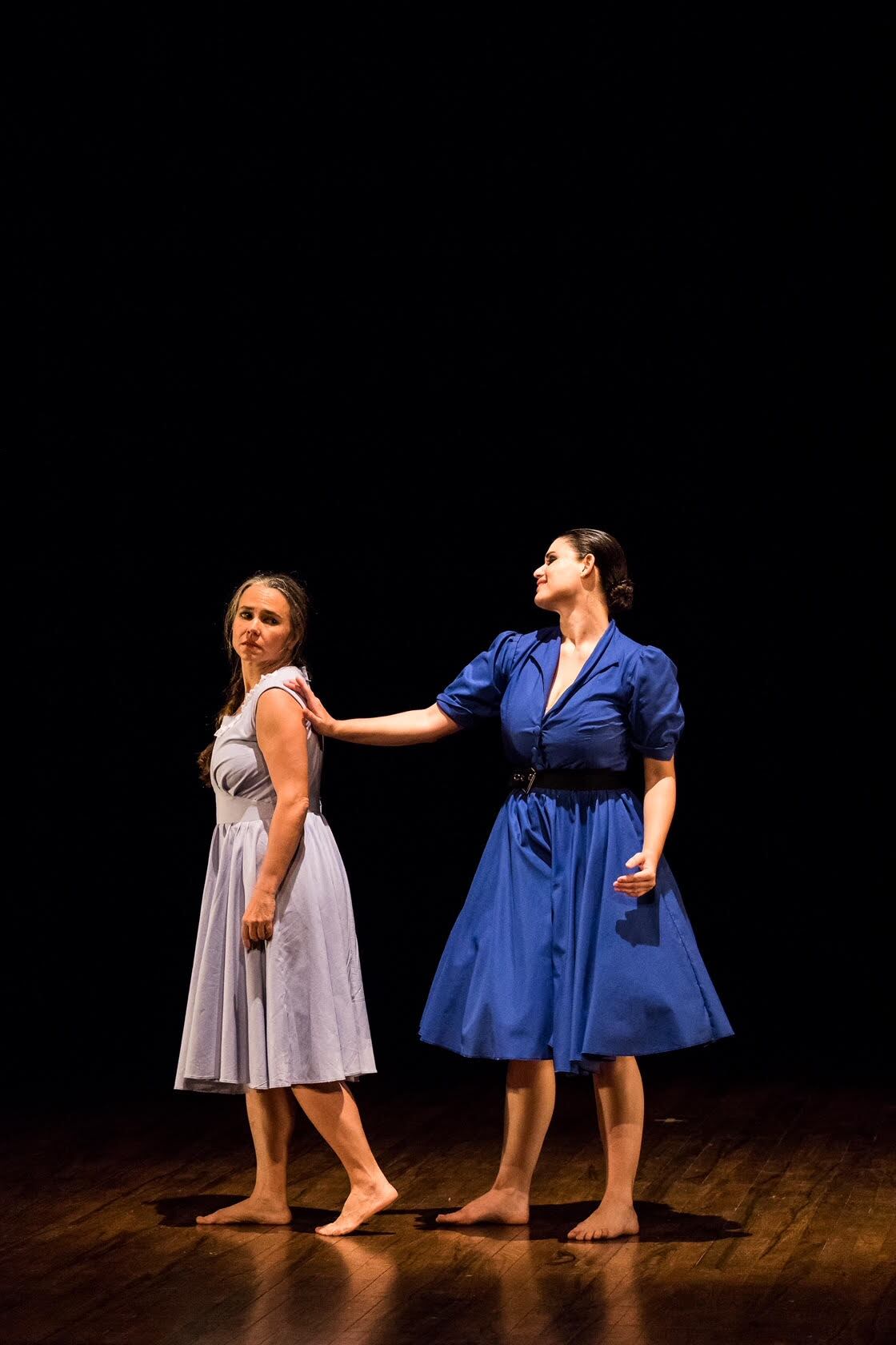 Gabriela Dorries (izq) y Salomé González (der).