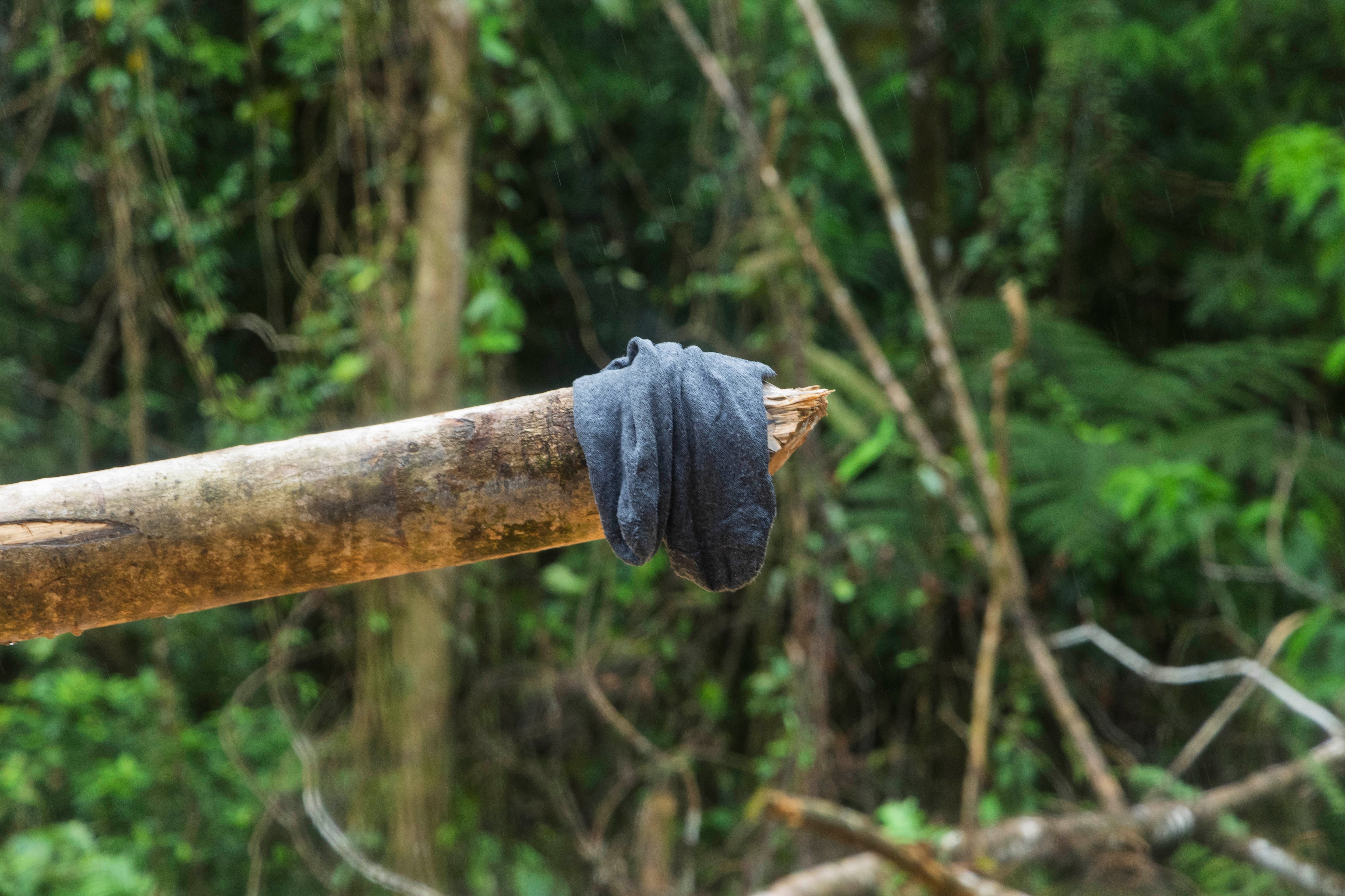 Túneles de extracción ilegal de 20 a 30 metros de profundidad en el cerro Conchudita.