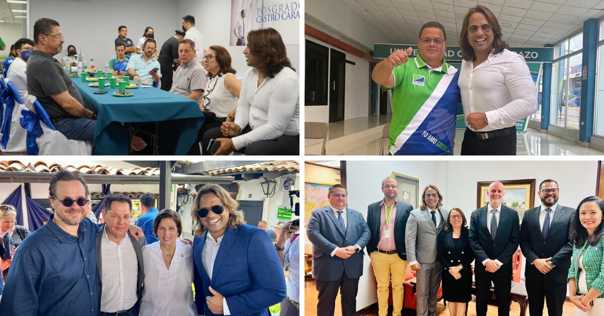 El actor indio Prabhakar Sharan, registra varios encuentros, desde el 2022, con figuras claves del Poder Ejecutivo y la Asamblea Legislativa. Foto: Facebook Prabhakar Sharan