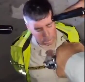 Policía secuestrado Ecuador narcotráfico foto Twitter