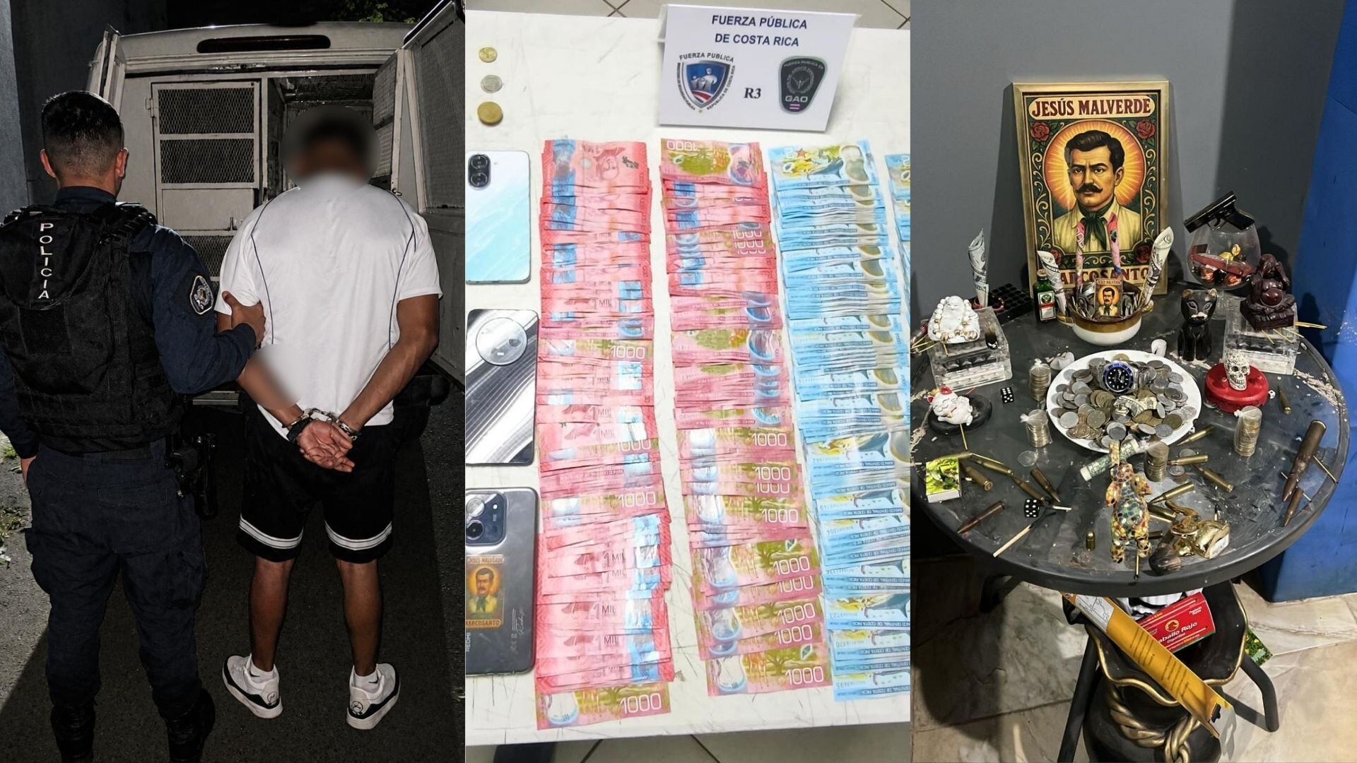 Un hombre alias Diablo fue detenido en Cartago, estaría vinculado con Los Maruja.