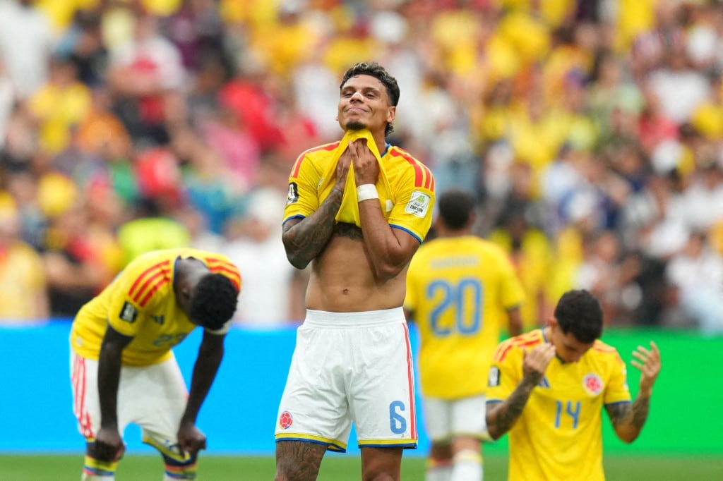 El jugador de Colombia, Richard Rios, se lamentó al quedar eliminado de la Copa del Mundo 2026.
