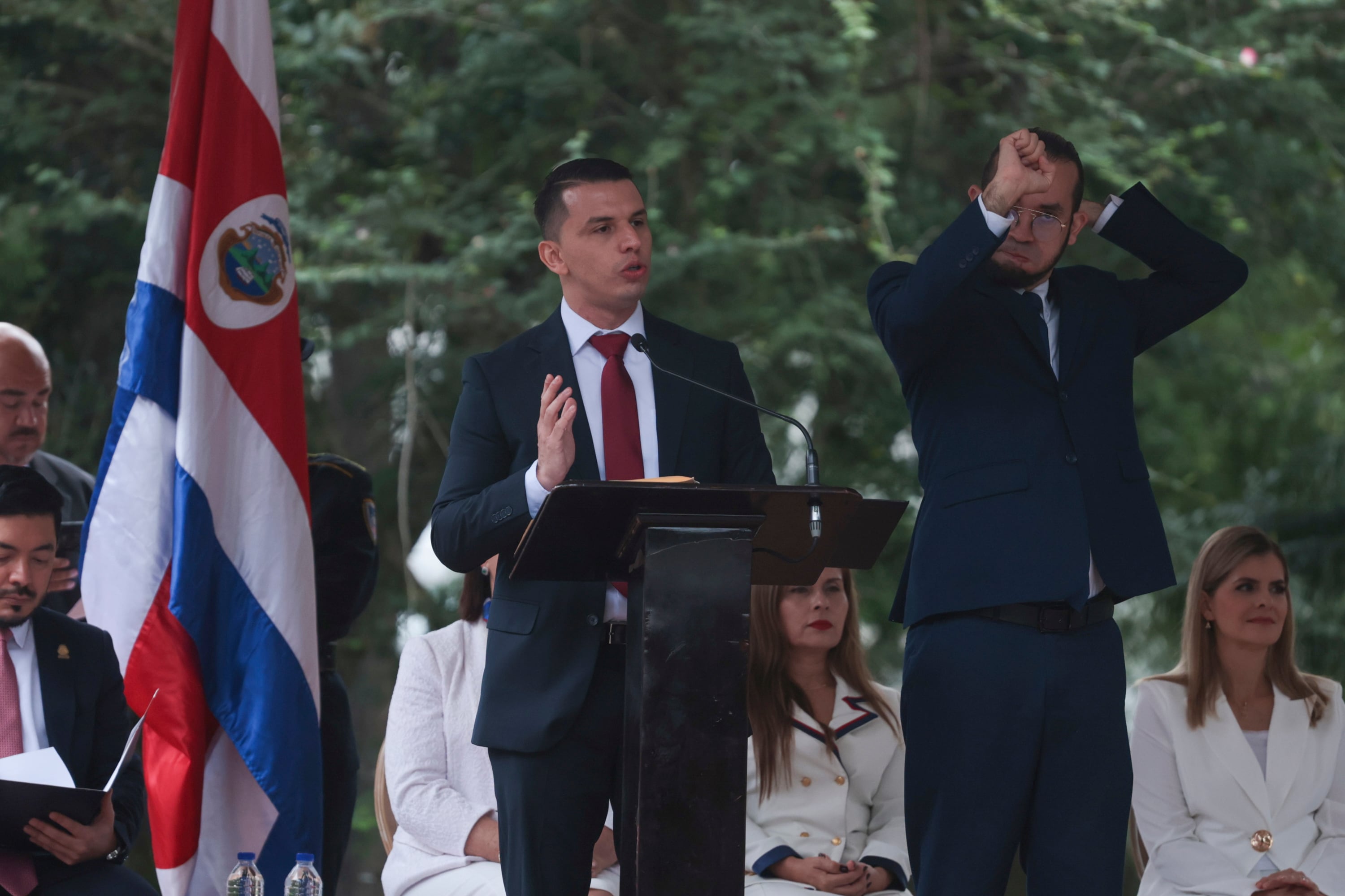 15/09/2026, San José, Parque Nacional y Avenida Segunda, celebración del 15 de Setiembre del 2026, acto solemne con la presidente de la república Laura Fernández y desfiles de bandas de varios colegios en la avenida segunda.