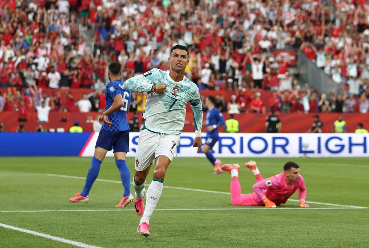A Cristiano Ronaldo le volvió el alma al cuerpo cuando empató el partido entre Portugal y Croacia en el Mundial 2026.