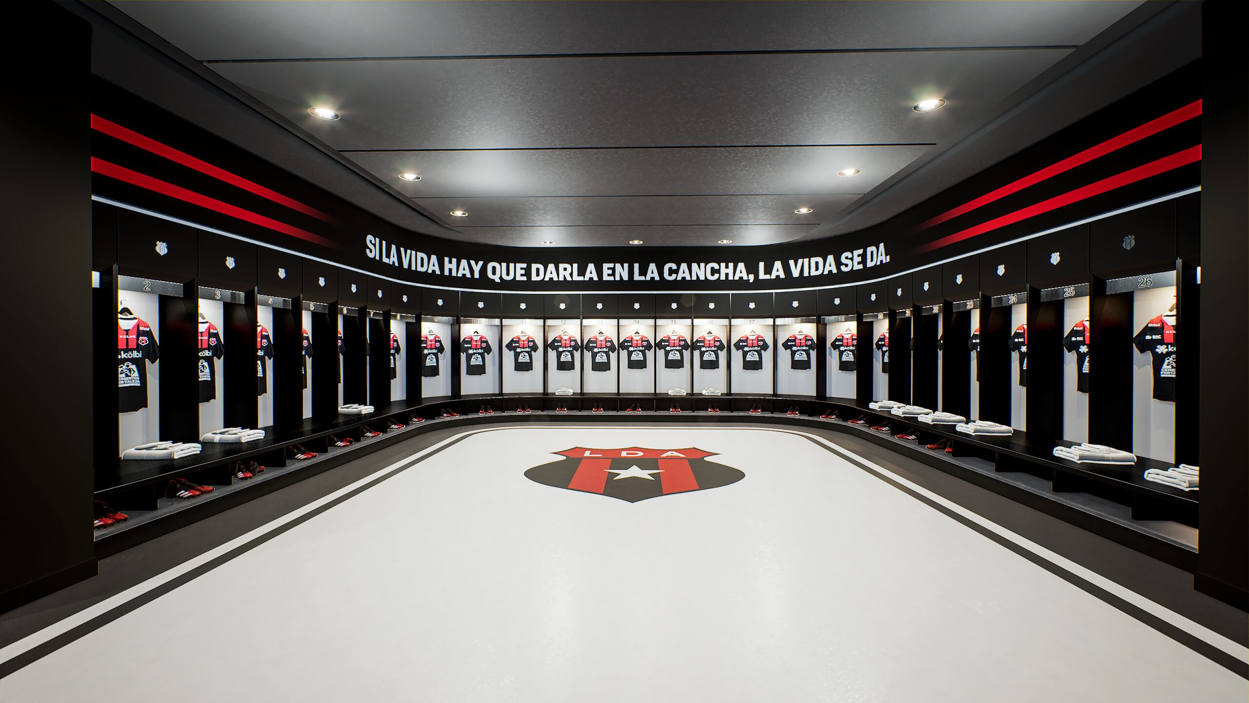 Así lucirá el nuevo estadio de la Liga Deportiva Alajuelense. Prensa LDA.
