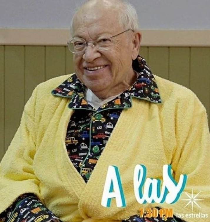 Eduardo Manzano, "El Polivoz", actor y comediante mexicano.