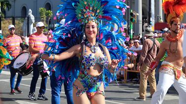 Carnaval regresó a San José con el fuerzón acumulado de tres años de espera