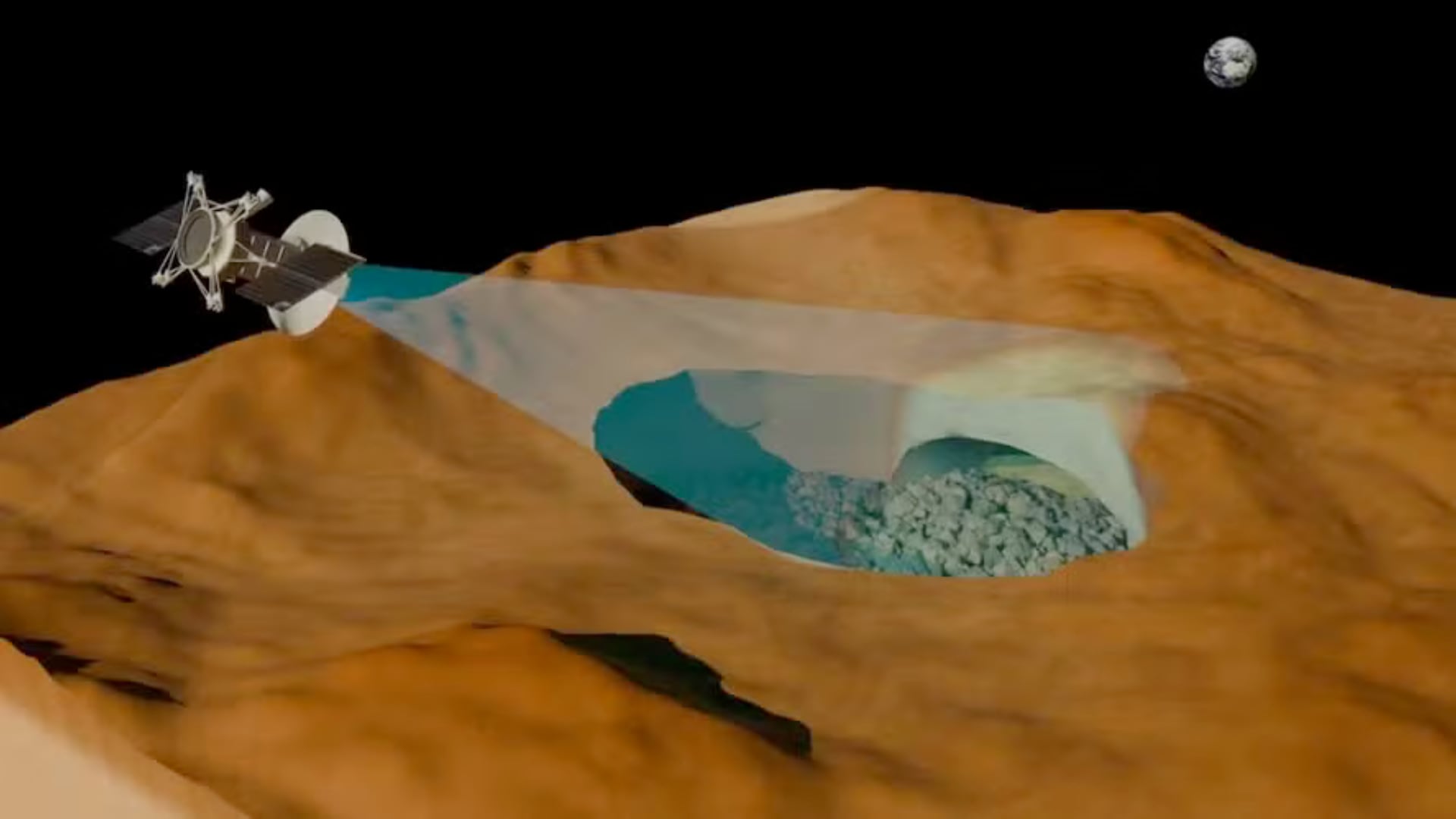 La relectura de datos de la sonda Magellan permitió confirmar una caverna volcánica en Venus, una de las mayores estructuras subterráneas del sistema solar.