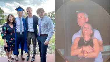 Exdirector captado por la ‘kiss cam’ en concierto de Coldplay reaparece con su esposa y evita el divorcio