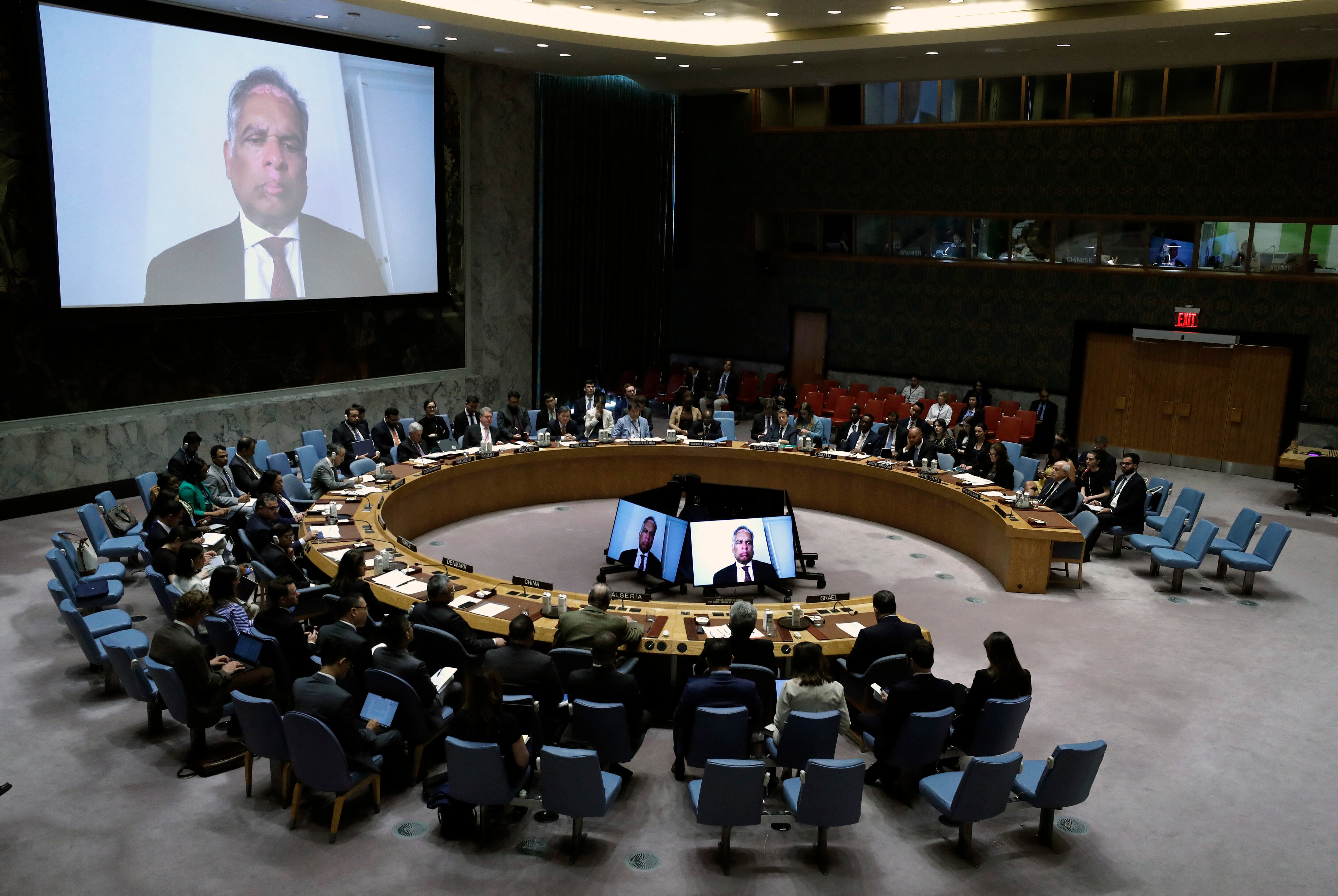 El Consejo de Seguridad de la ONU celebra este domingo una reunión de urgencia para abordar el plan de Israel.