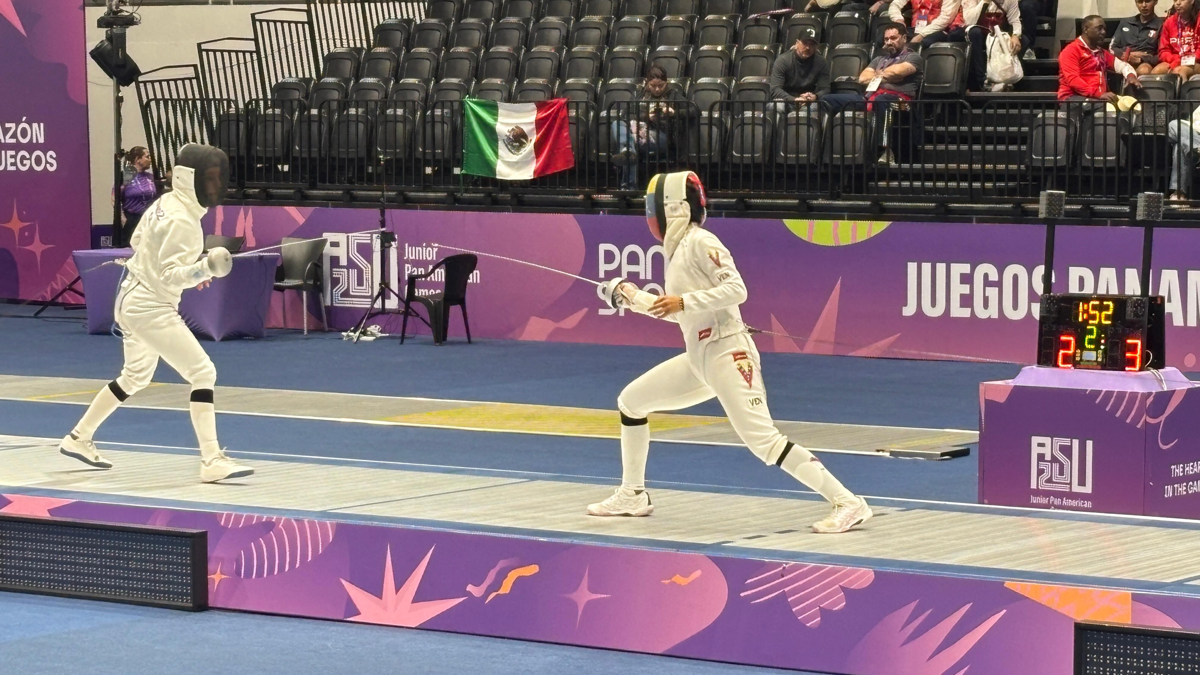 Luna Mía Fernández
Juegos Panamericanos Junior
Medalla de bronce
Esgrima, modalidad espada
Fotografía: CON