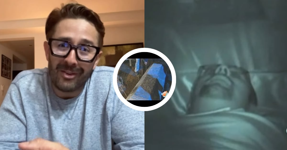 El periodista Omar Cascante revivió uno de los momentos más extremos de su carrera: en 2009 fue enterrado vivo en el cementerio Calvo durante un reto de 'Informe 11'.