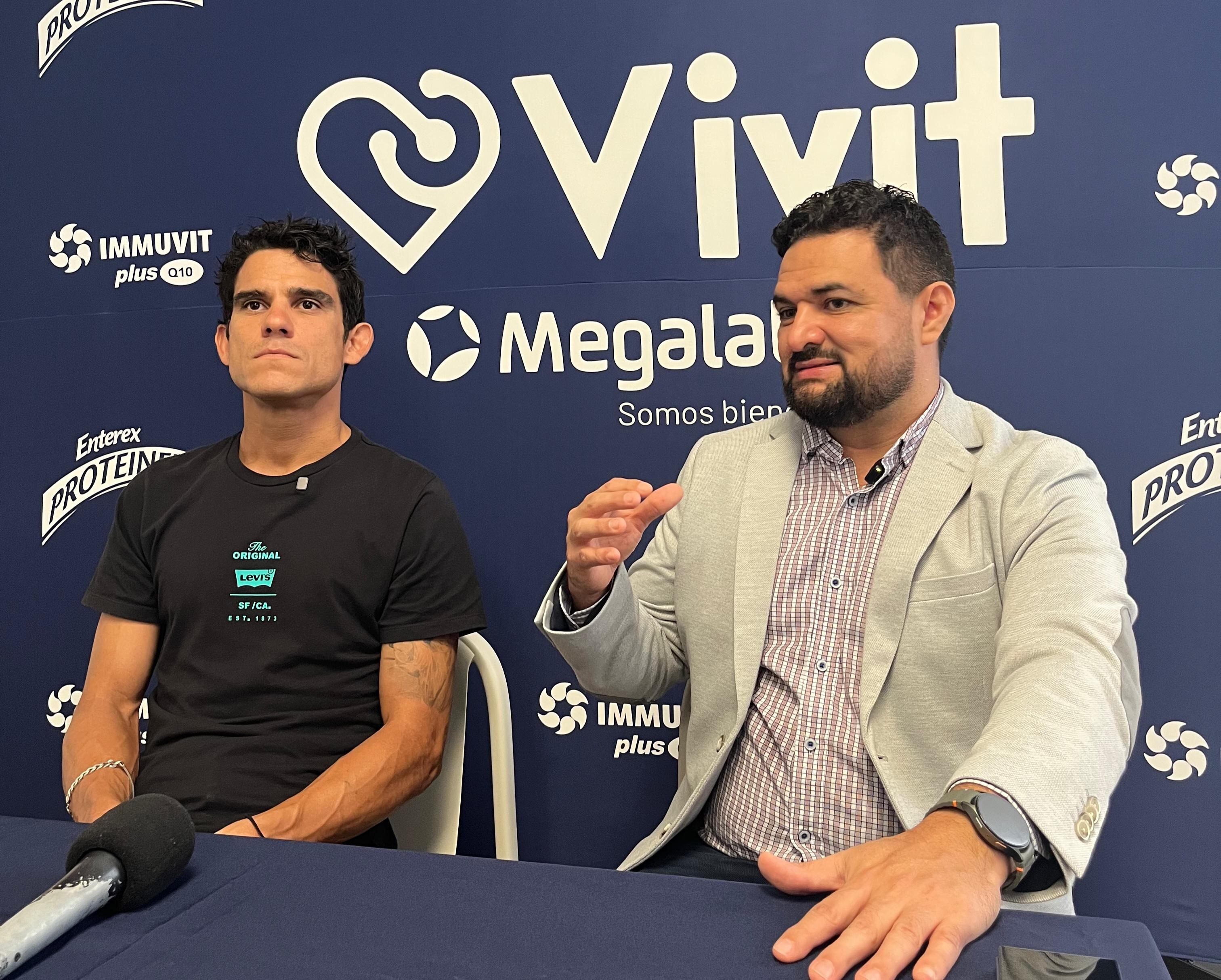 Andrey Amador y el doctor Carlos Brenes hablan de la importancia de realizarse chequeos del corazón, más cuando se hace actividad deportiva.