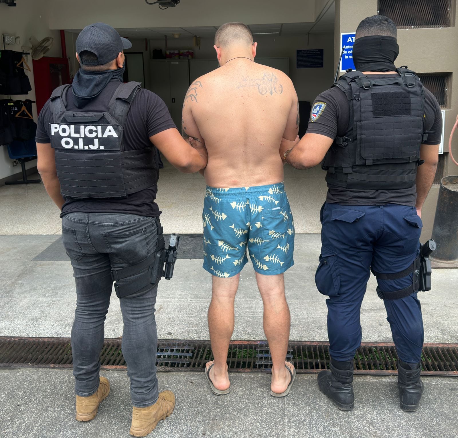 Juan Pablo Salazar Soto, uno de los diez hombres más buscados por el OIJ, fue detenido el viernes 19 de setiembre en La Rita de Pococí.