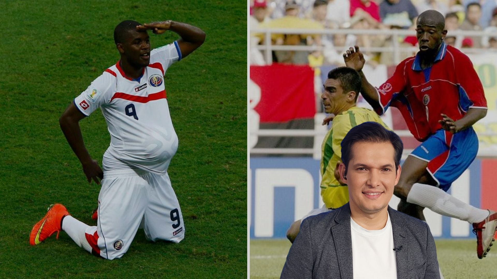 El periodista José Pablo Alfaro compara a la selecciones de Costa Rica de Brasil 2014, con Joel Campbell, y la de Corea Japón 2002, con Paulo César Wanchope.