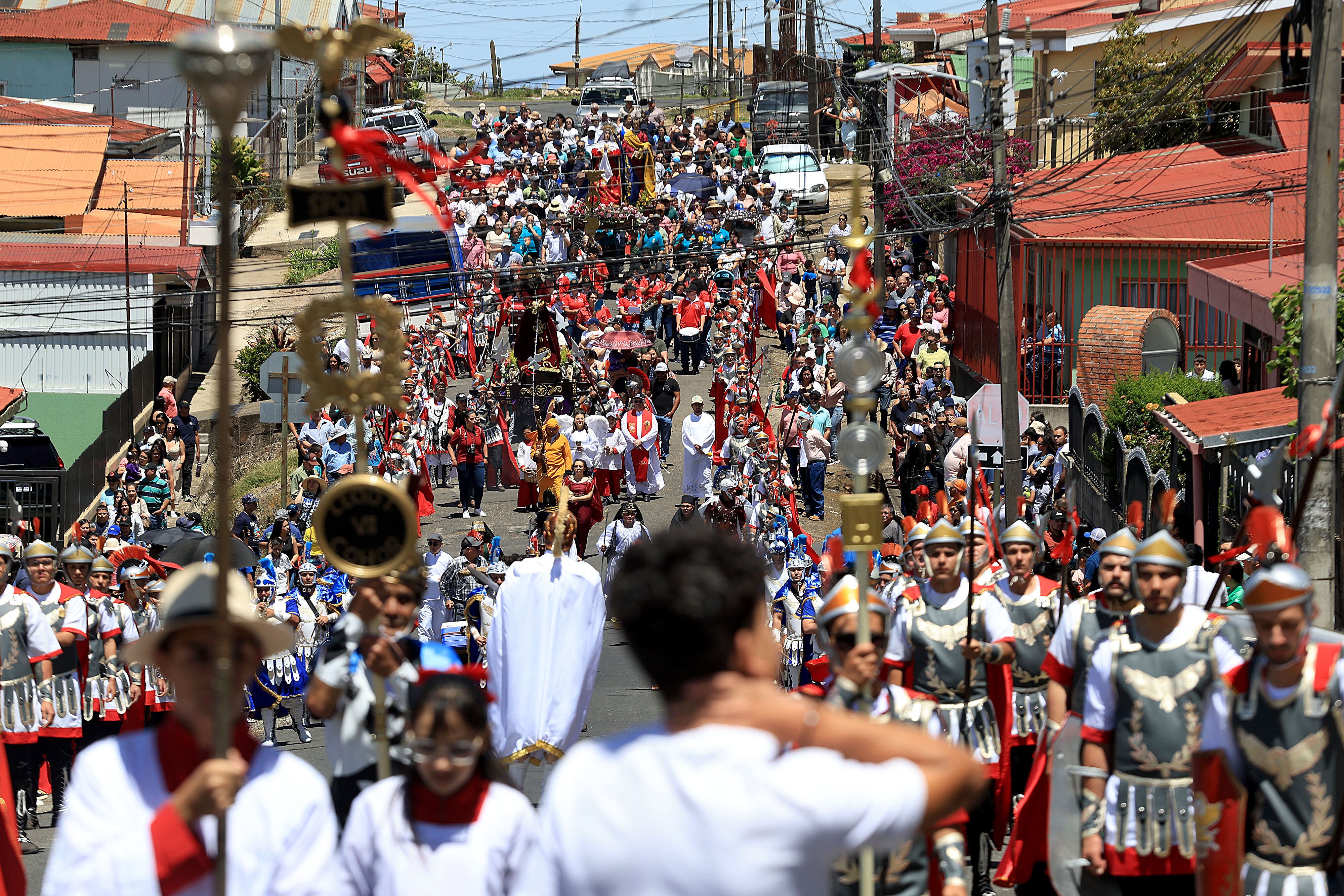 Procesión del Santo Encuentro, Tierra Blanca