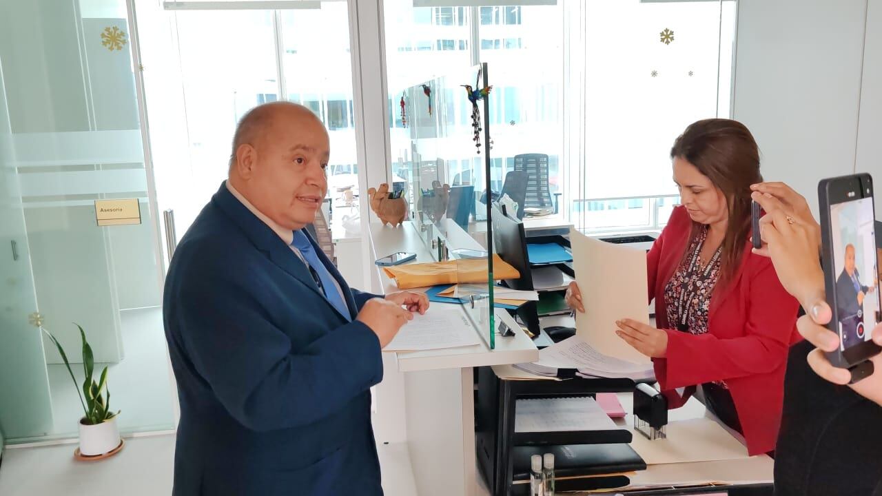 Freddy González en la Asamblea Legislativa