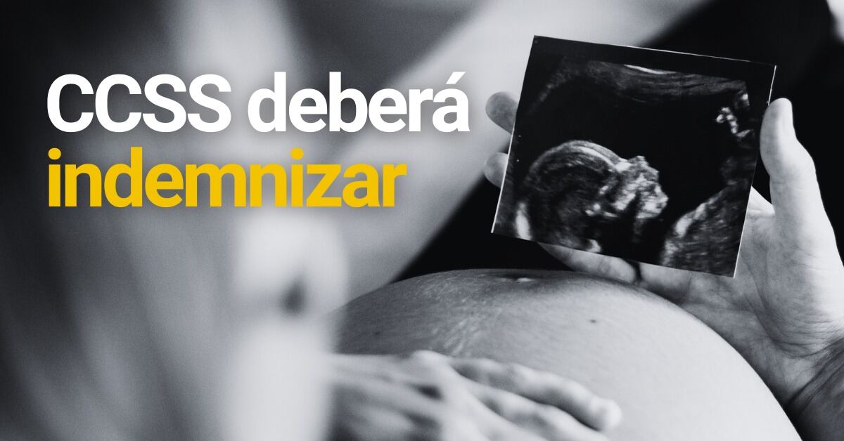 Imagen simbólica de una madre con motivo de la sentencia que obligará a la CCSS a indemnizar por la muerte de una bebé, en el vientre materno, debido a una falta de cuidado.