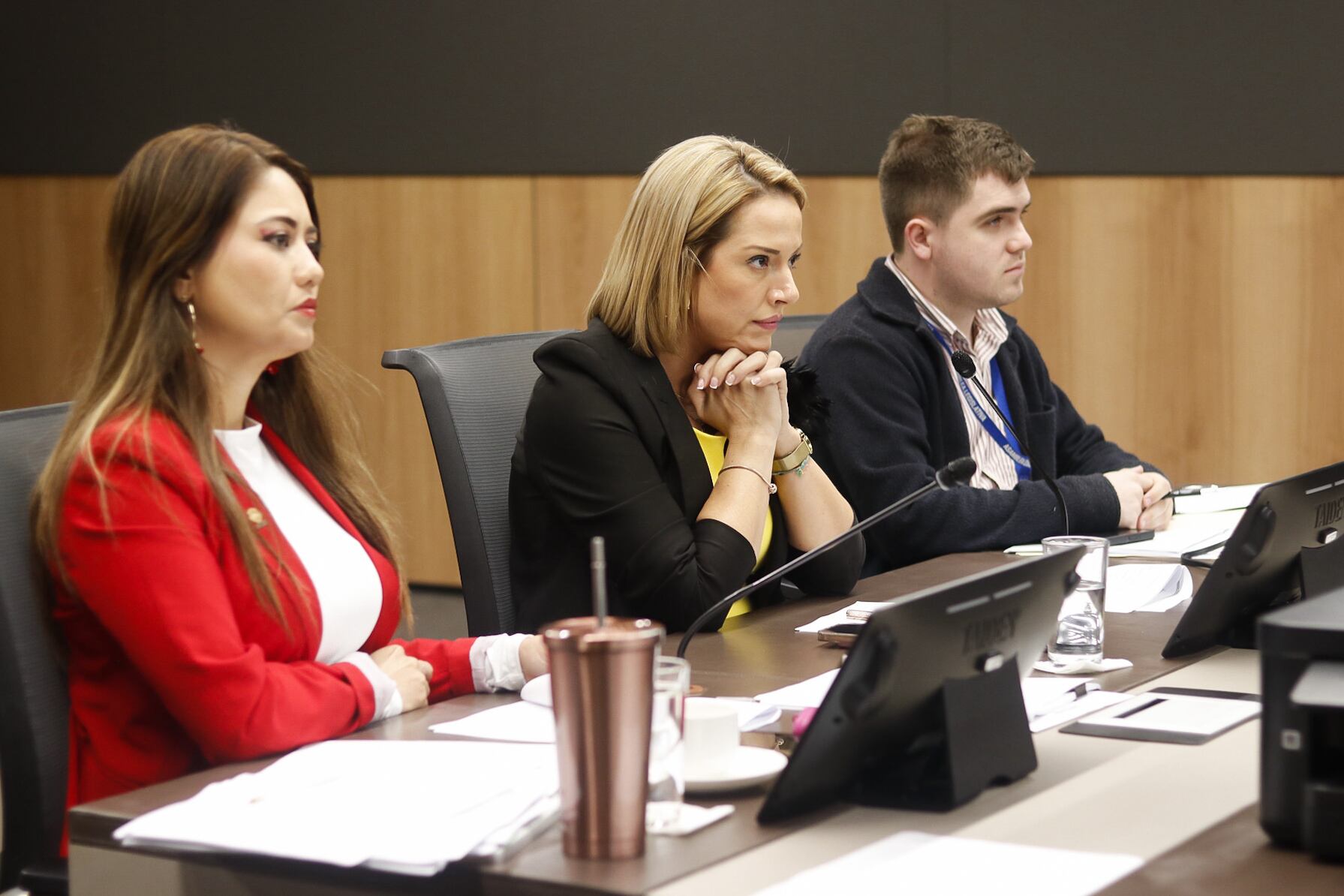 31/10/2024. Audiencia de la Conferencia Episcopal en la Comisión de Derechos Humanos, sobre el proyecto titulado: Ley contra el silencio en delitos sexuales en perjuicio de la niñez y personas con discapacidad. Responsabilidad civil solidaria, deber de denuncia y garantía de cumplimiento de protocolos de investigación. Asamblea Legislativa, San José. Fotografía: Lilly Arce.