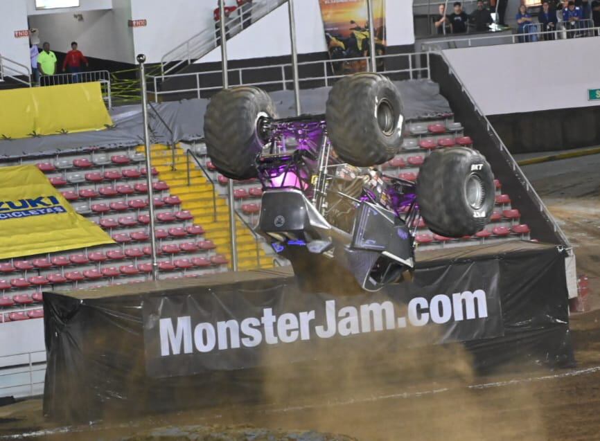 15/03/2024, San José, Tibas, Estadio Ricardo Saprissa, evento del Monster Jam 2024. Fotografía: Albert Marín