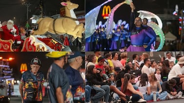 Alajuela Brilla llenó de color a la ciudad de los Mangos: vea las fotos de una noche de luz y alegría