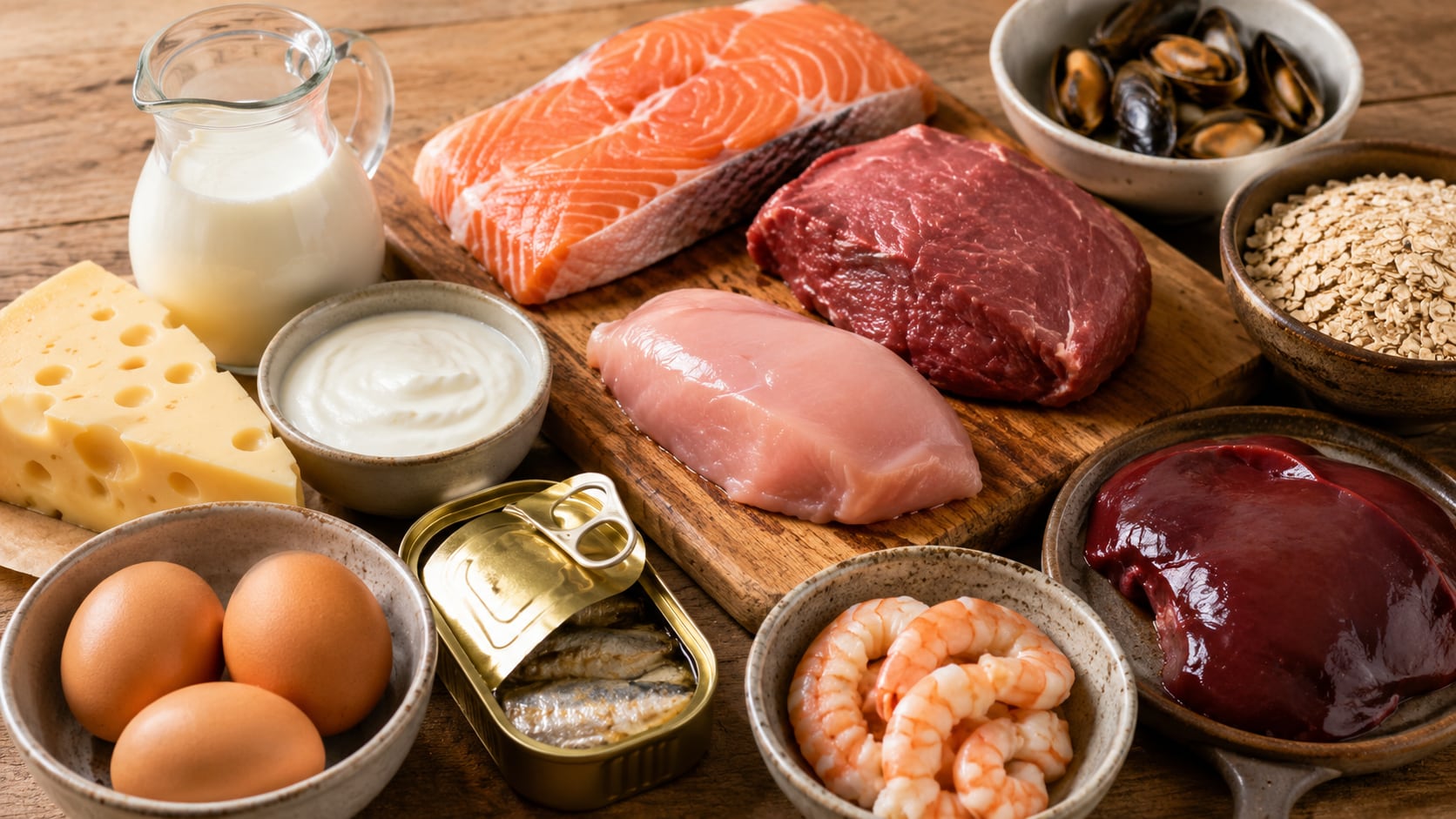 La vitamina B12 influye en el sueño, combate la fatiga y contribuye a la salud cerebral y cardiovascular.