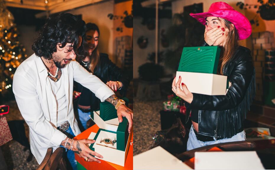 Maluma celebra Navidad en grande con regalos lujosos y tiernos en un fin de semana lleno de festividades y momentos especiales. Foto Instagram