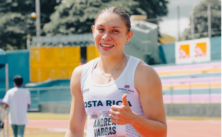 Andrea Vargas
Juegos Centroamericanos Guatemala 2025
Campeona 100 metros vallas
100 metros vallas
19 de octubre del 2025
Cortesía: Comité Olímpico