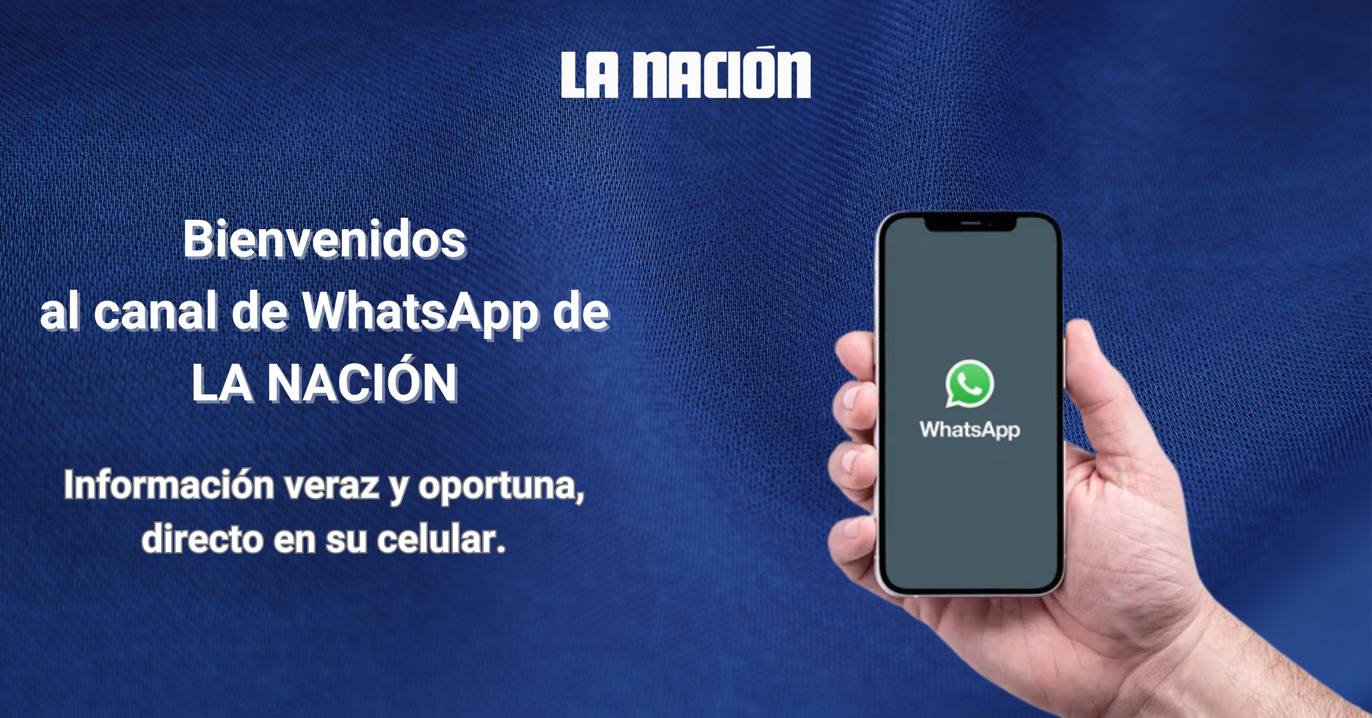 Únase a nuestro canal de WhatsApp