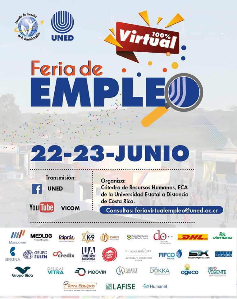 UNED anuncia feria de empleo