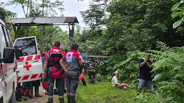 Hallan el cuerpo de una de las personas desaparecidas en río Aguas Frías de Pococí